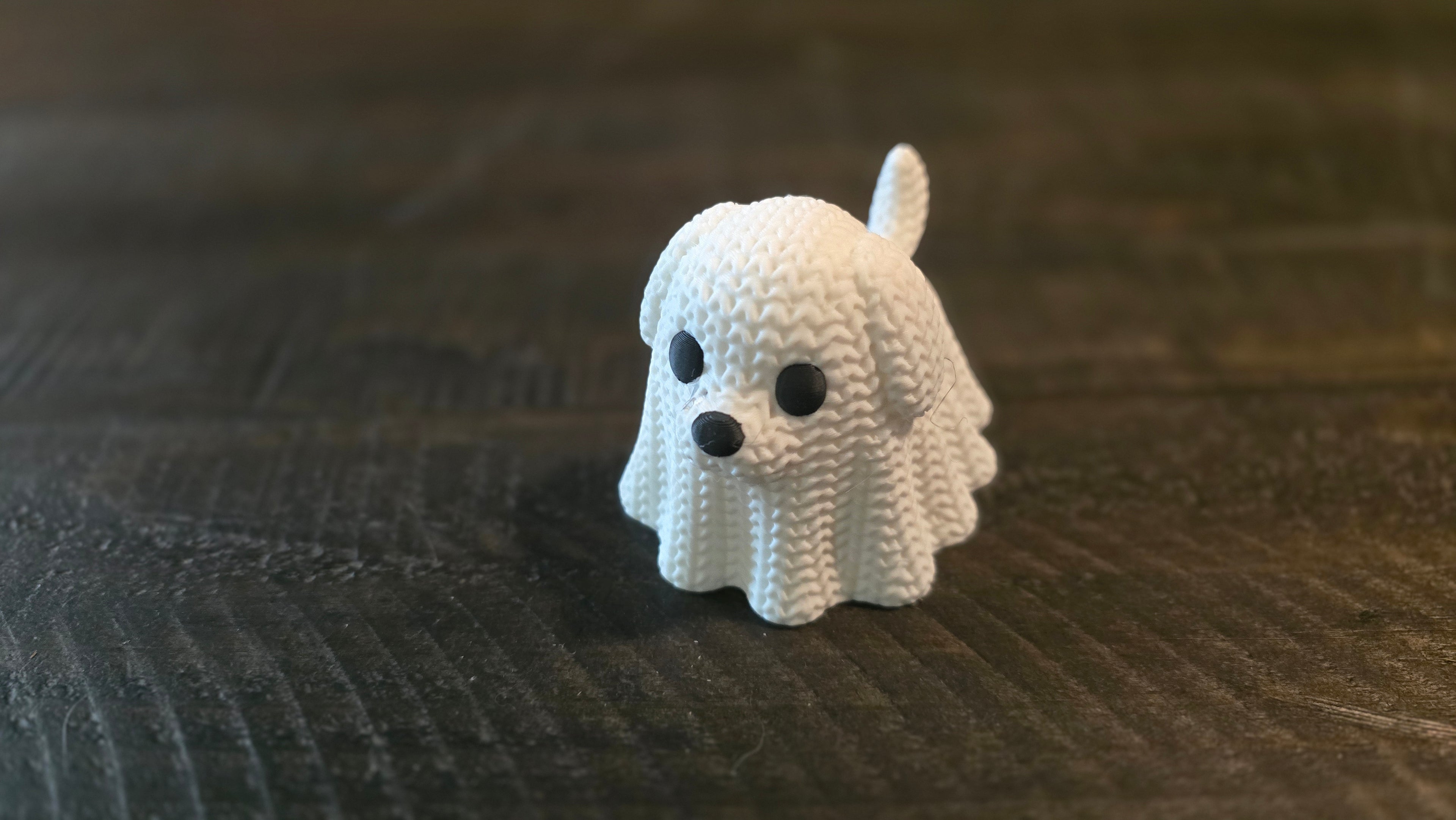 Cute Halloween Desk Buddies - Knitted Finish