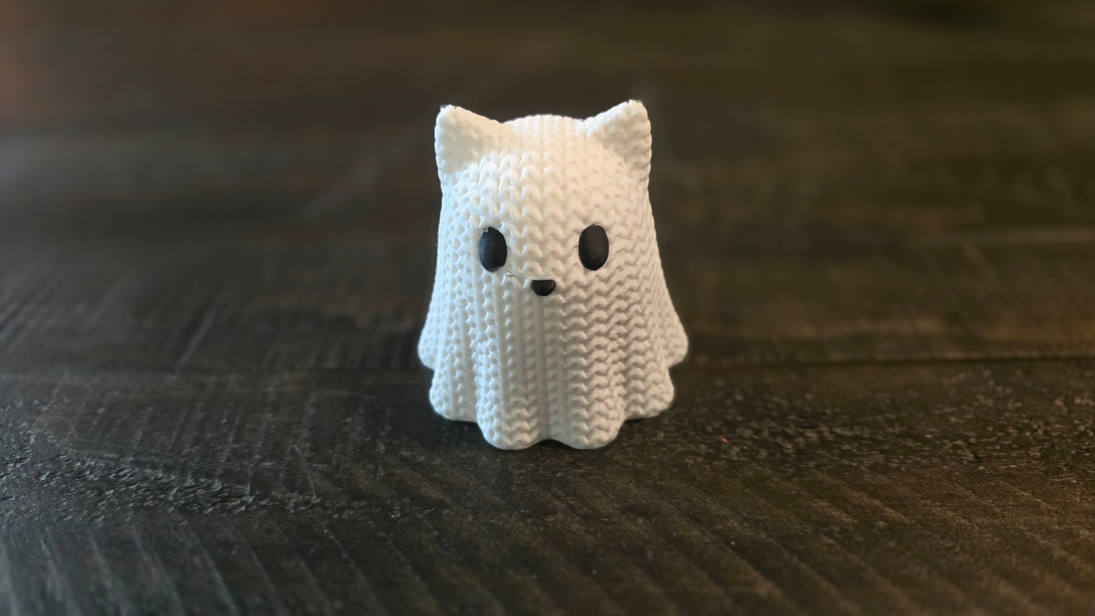 Cute Halloween Desk Buddies - Knitted Finish