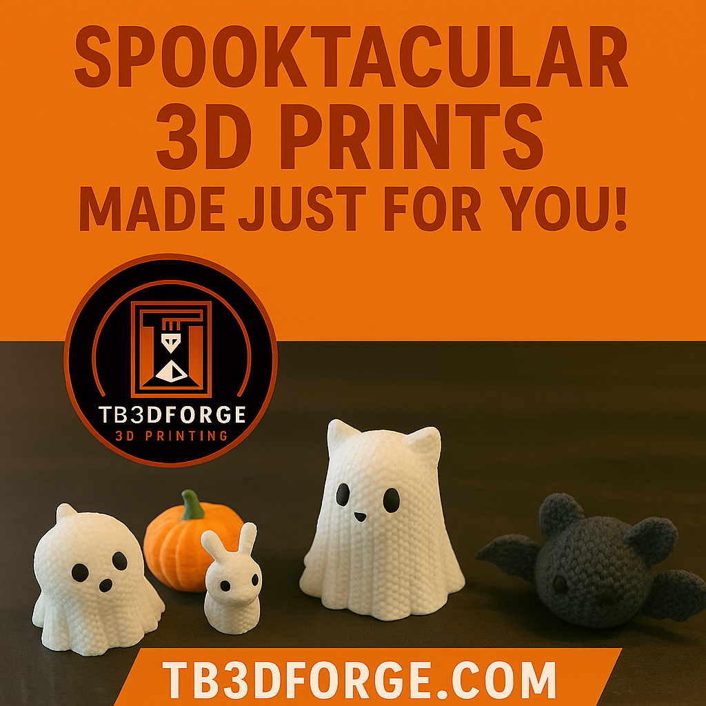 Cute Halloween Desk Buddies - Knitted Finish