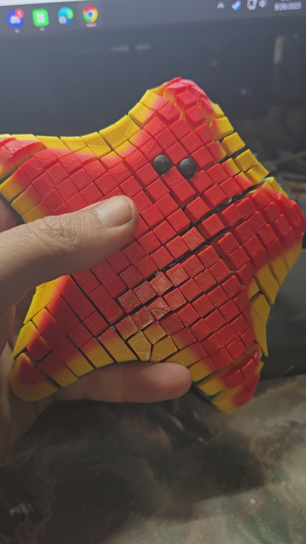 Rainbow Starfish Flexi Fidget Toy