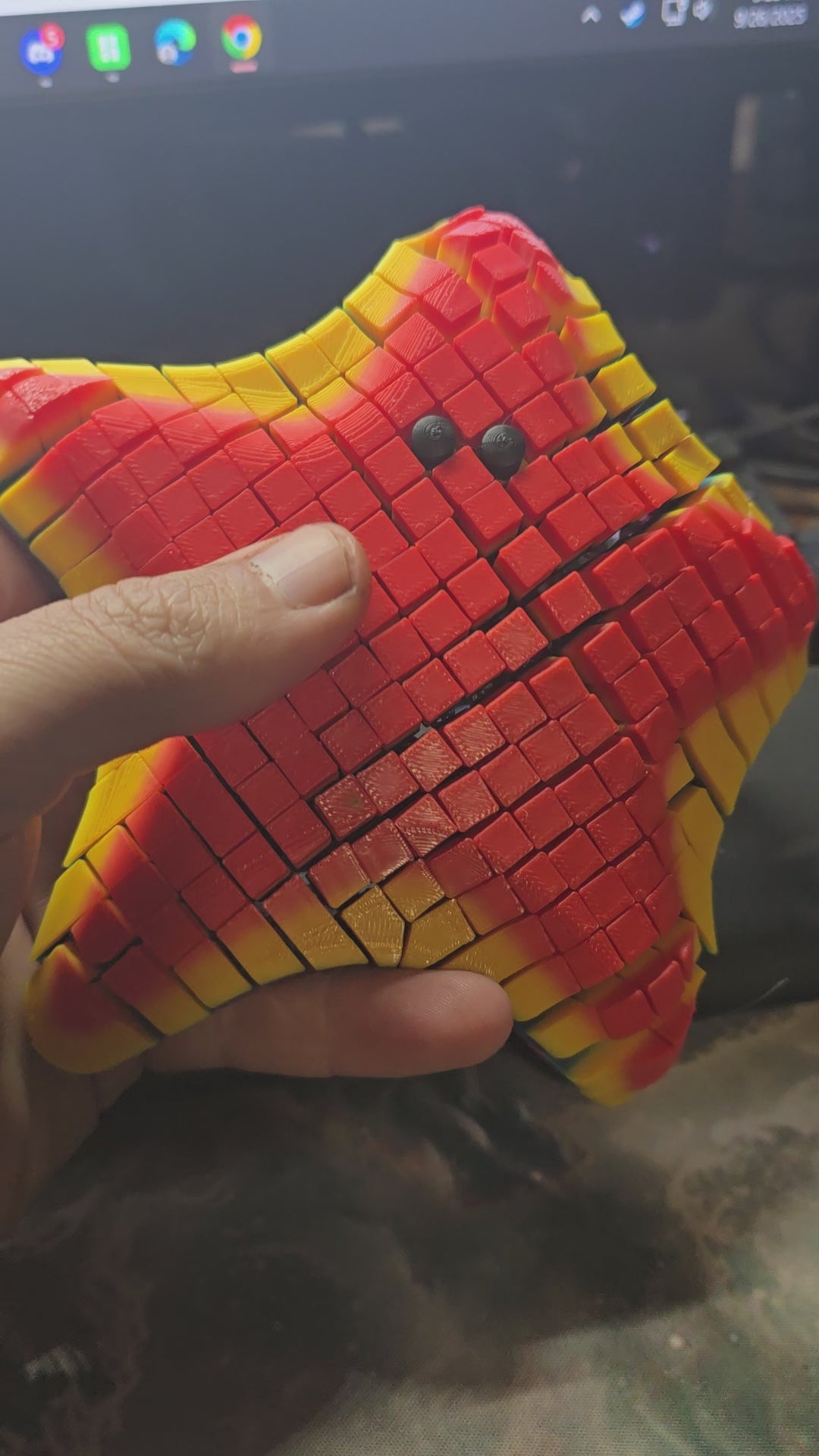 Rainbow Starfish Flexi Fidget Toy